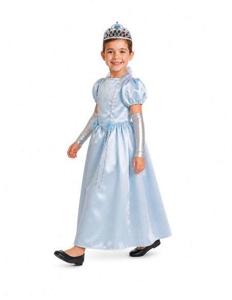 Blaues Prinzessin-Kostüm | Kinderkostüme der König des Karnevals